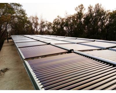 內(nèi)蒙古某兵工企業(yè)太陽能+空氣源熱泵+儲熱“多能聯(lián)供清潔采暖”工程取代燃煤鍋爐